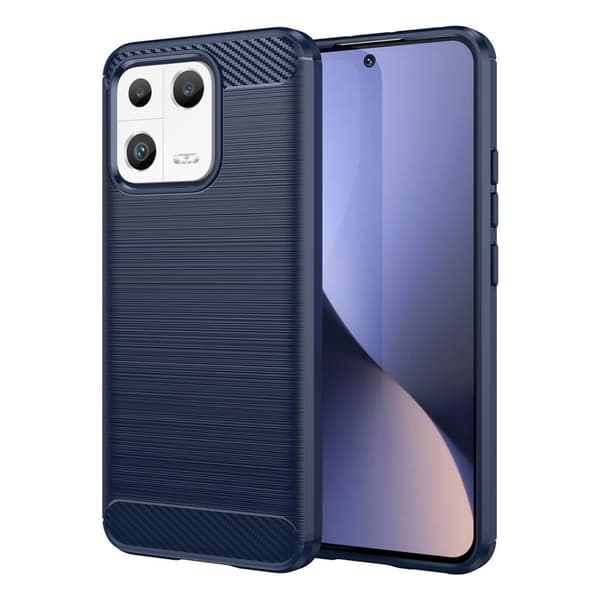 Carbon Flex Etui Xiaomi 13 - Blå