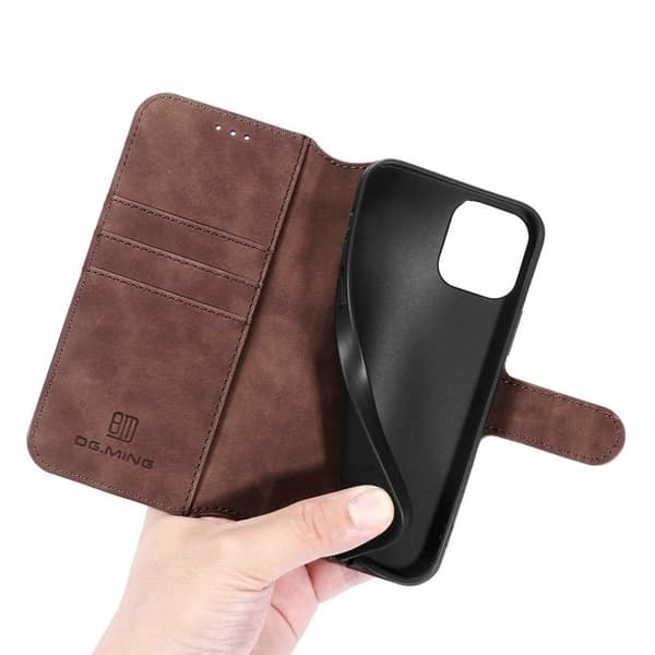 DG.Ming iPhone 13 Retro Etui - Kaffe