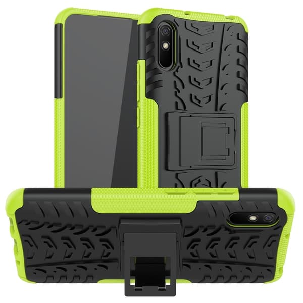 Offroad Etui Xiaomi Redmi 9A - Grønn