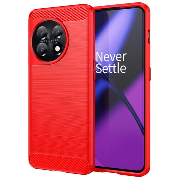 Carbon Flex Fodral OnePlus 11 - Röd