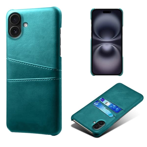 Dual Card iPhone 17 deksel - Grønn