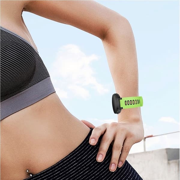 Garmin Forerunner 735XT / 220 / 230 / 235 / 620 / 630 silikone Urrem - Grøn / Sort