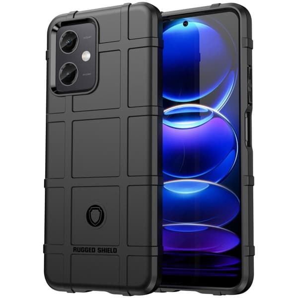 Rugged Shield Etui Xiaomi Redmi Note 12 - Svart
