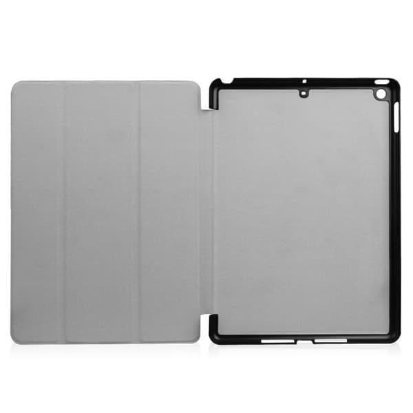 iPad (2017) tri-fold läderfodral - Lila