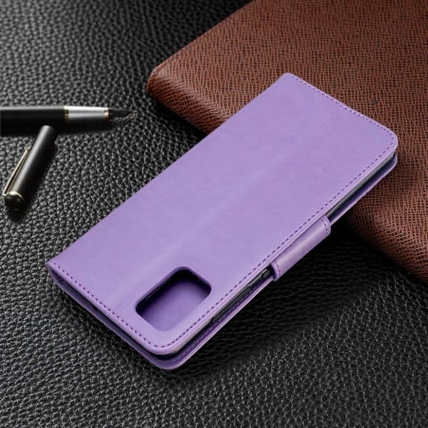Butterfly Samsung Galaxy A51 etui – Lilla