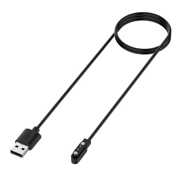 1,2 m magnetisk USB-ladekabel - Svart