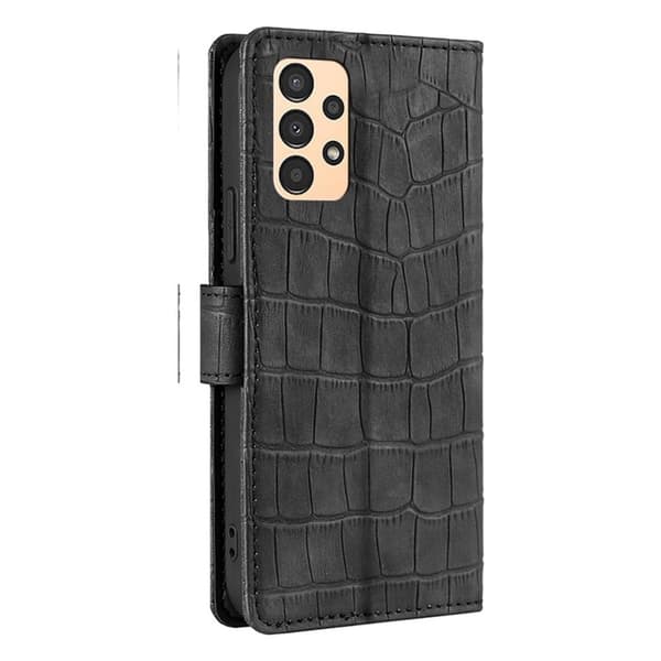Croco Samsung Galaxy A13 4G cover - Sort