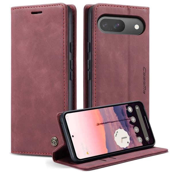 CaseMe Google Pixel 10 Pro / Google Pixel 10 glatt etui - Rød