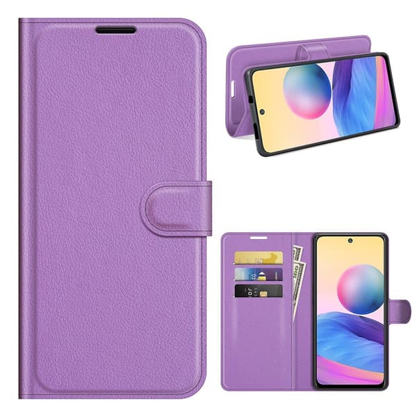 Classic Xiaomi Redmi Note 10 5G Flippetui - Lilla