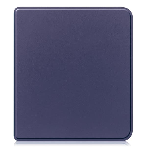 Til Kobo Libra Colour Case PU-læder + TPU E-Reader Cover Support Auto Wake / Sleep - Blå