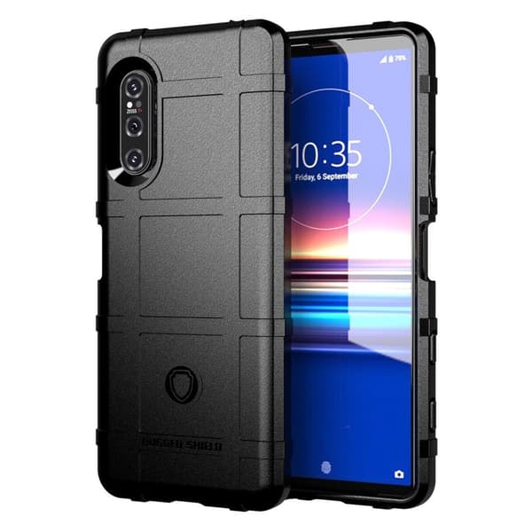Rugged Shield Sony Xperia 5 II kotelot - Musta