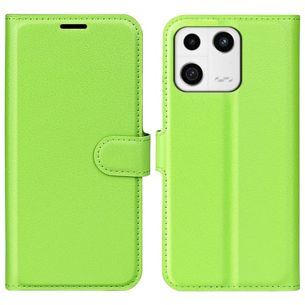Klassisk Xiaomi 13 Flip Etui - Grøn