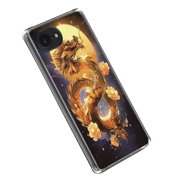 Vibe iPhone 16e deksel - Gull Drage