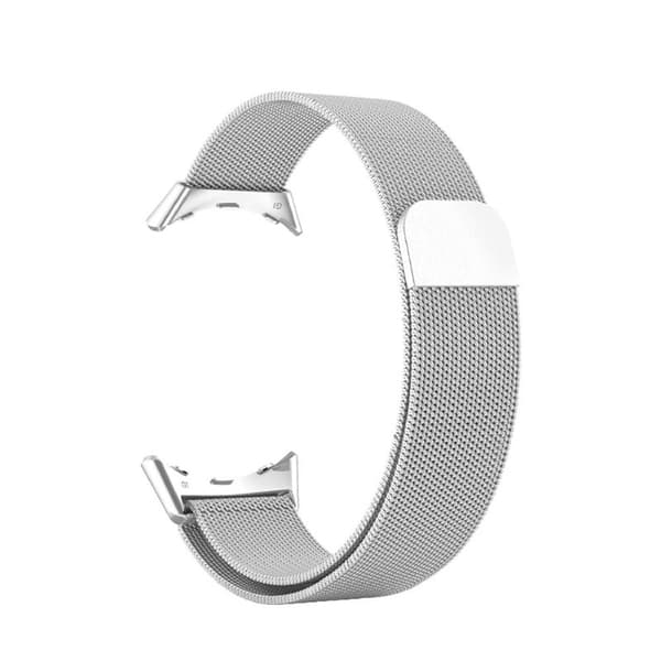 Google Pixel Watch urrem i rustfrit stål - Sølv