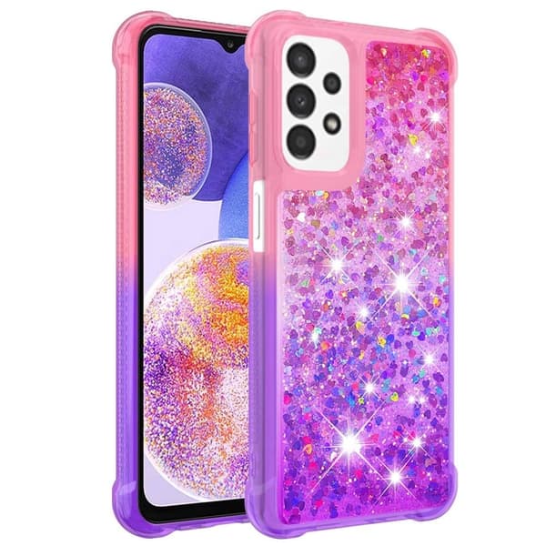 Princess Samsung Galaxy A23 deksel - Rosa / Lilla