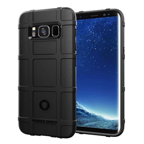 Rugged Shield deksel - Samsung Galaxy S8 - Svart
