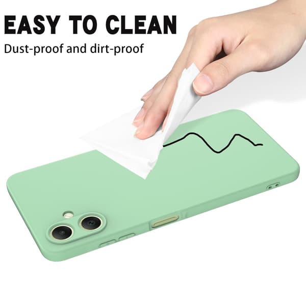 Matte Liquid Samsung Galaxy A07 silikone cover - Grøn