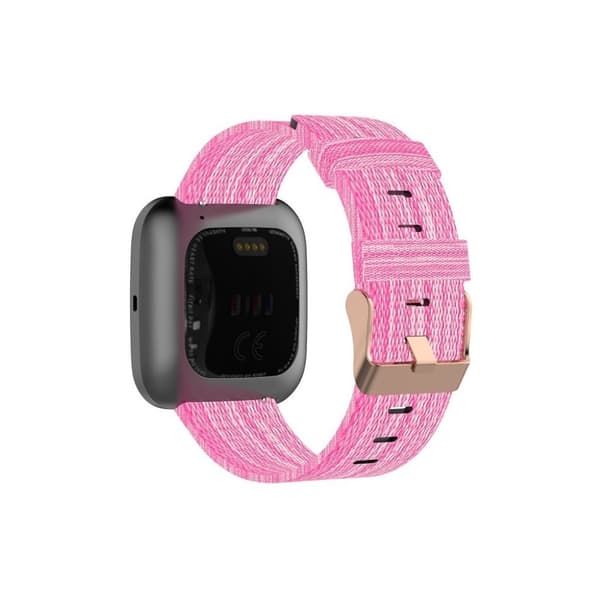 Fitbit Versa / Versa 2 / Blaze nylon klokkereim - Pink