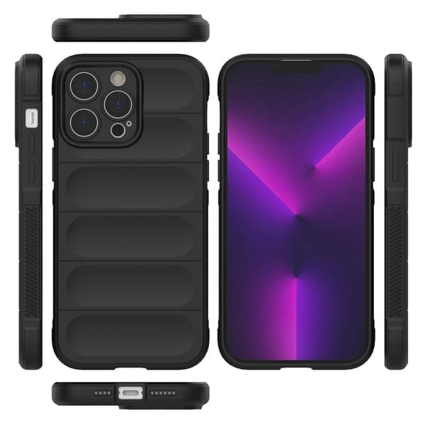 Deksel med mykt grep for iPhone 14 Pro Max - Lysegrå