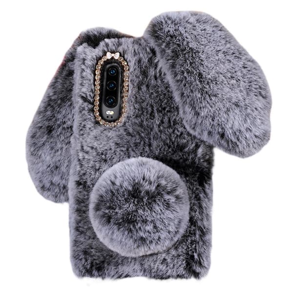 Bunny Huawei P30 cover - Mørkegrå