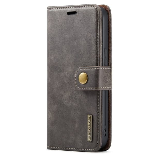 DG.Ming iPhone 14 2-in-1 Lommebok Etui - Grå
