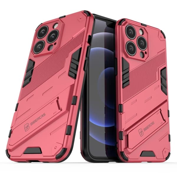 Iskunkestävä hybridikotelo iPhone 13 Pro Max - Ruusu