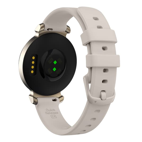 Garmin Lily 2 Silikonklokkerem Justerbar håndleddsrem Erstatning - Grå