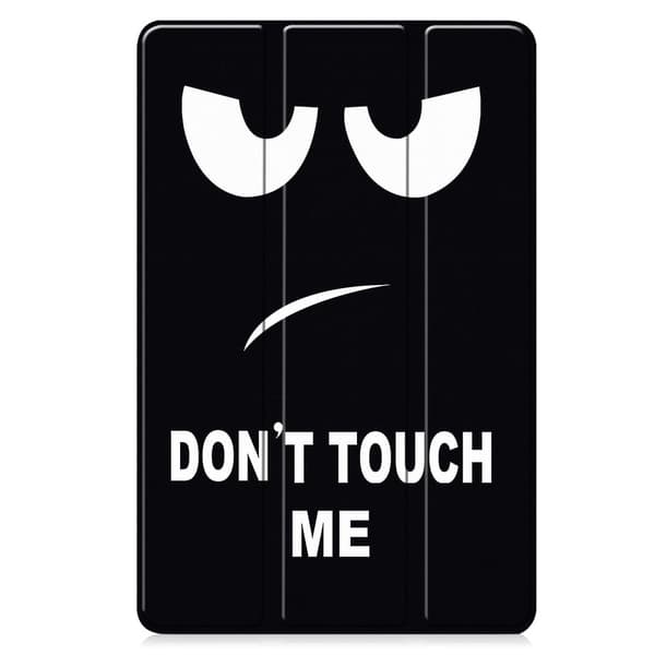 Lenovo Yoga Tab Plus Case Pattern Print Leather Stand Tablet Cover - Don'T Touch Me