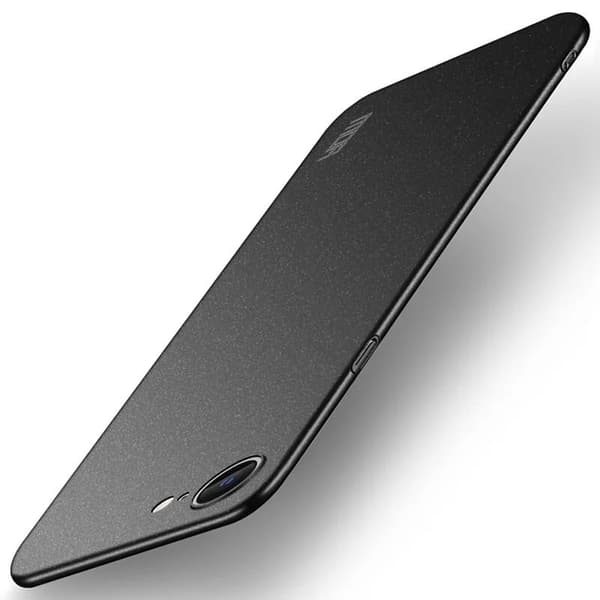 iPhone 16e PC Case MOFI Shield Matte Series Slim Fit Phone Cover - Sort