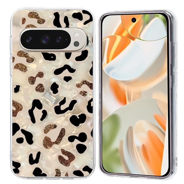 Vibe Google Pixel 9 / Google Pixel 9 Pro skal - Leopardtryck