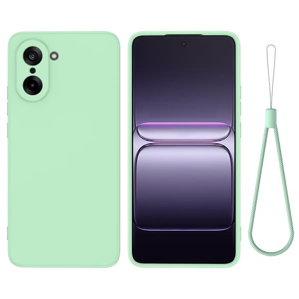 Matte Liquid OnePlus Nord CE5 silikone cover - Grøn