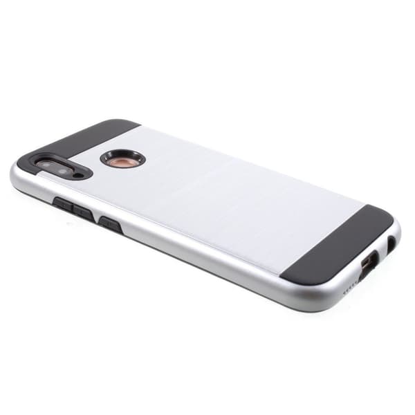 Huawei P20 Lite borstat hybridfodral - Silver