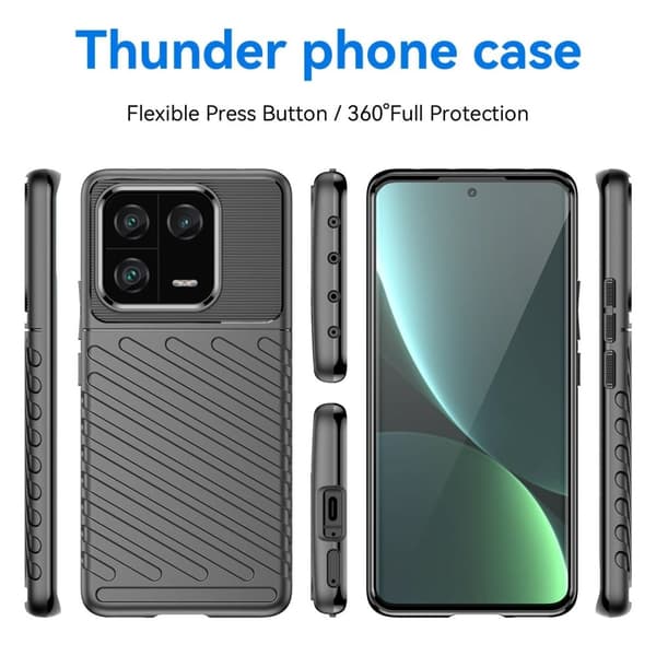 Thunder Xiaomi 13 Pro Etui - Svart