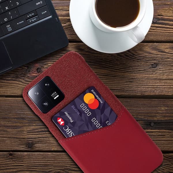Bofink Xiaomi 13 Pro Kort Cover - Rød