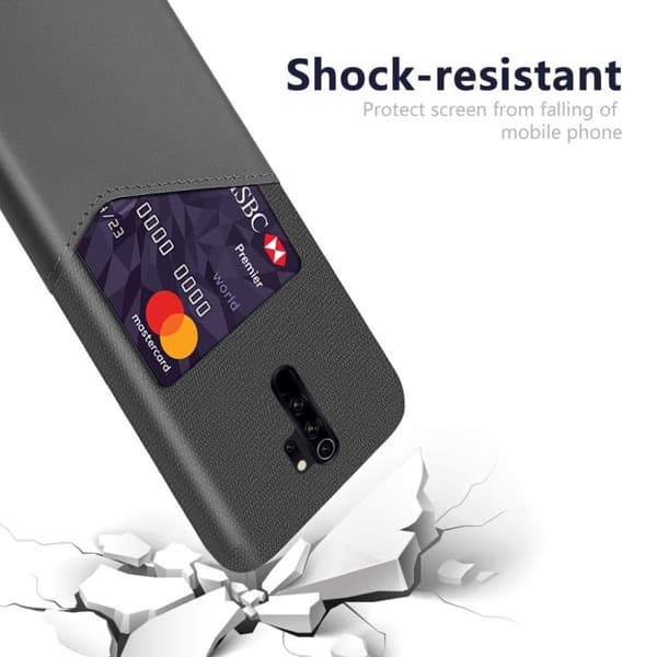 Bofink Xiaomi Redmi Note 8 Pro Card Kuoret - Harmaa
