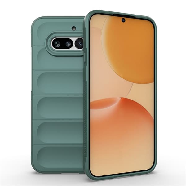 Blødt grebsformet Nothing Phone (4a) cover - Grøn