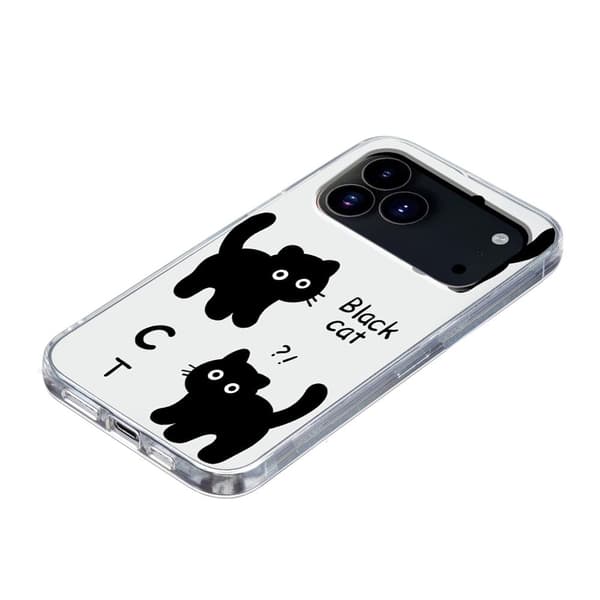 Imagine iPhone 17 Pro Max skal - Svart Katt