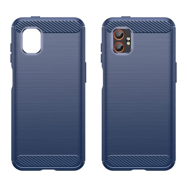 Carbon Flex Samsung Galaxy XCover7 Pro deksel - Blå