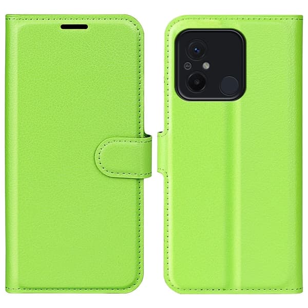 Classic Xiaomi Redmi 12C Läppäkotelo - Vihreä