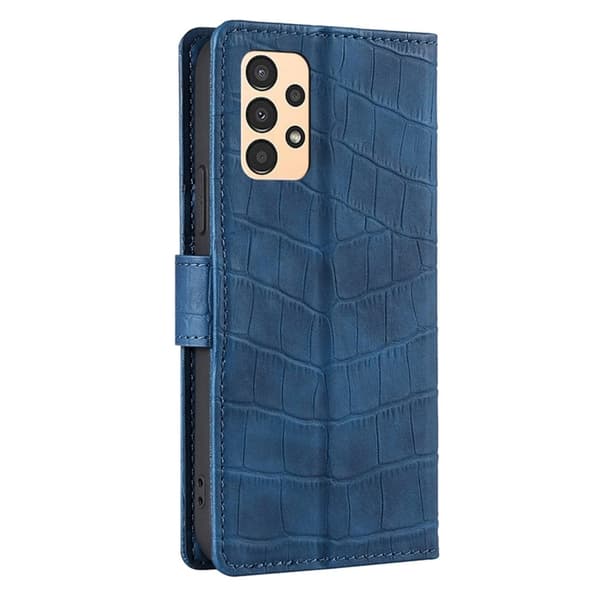 Croco Samsung Galaxy A13 4G cover - Blå