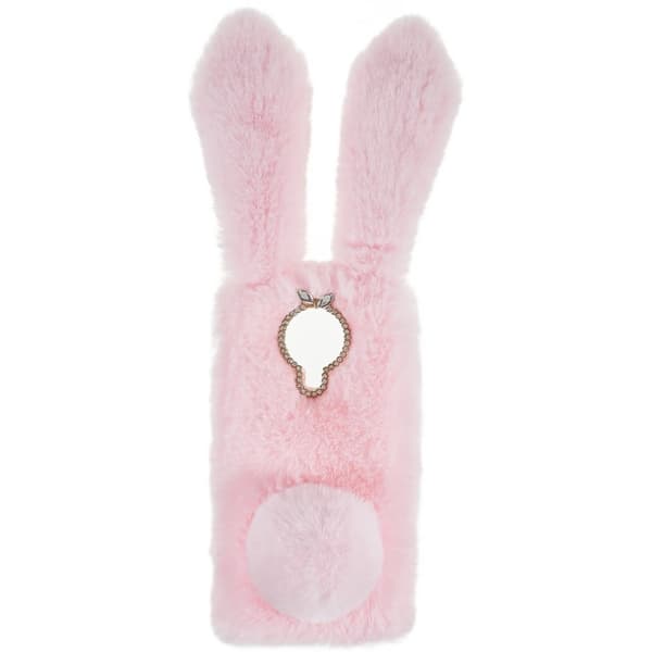Fluffy Rabbit Nokia G20 / Nokia G10 Cover - Pink
