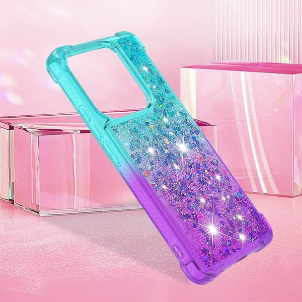 Princess Xiaomi Redmi Note 14 4G cover - Himmelblå + Lilla
