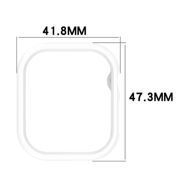 Apple Watch Series 10 46mm Half Coverage Hollow-Out Cover Bumpresistent Watch Frame Case - Stjernelys