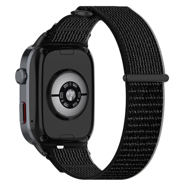Huawei Watch D2 Nylon Watch Band Replacement Strap Wristband - Musta / Harmaa