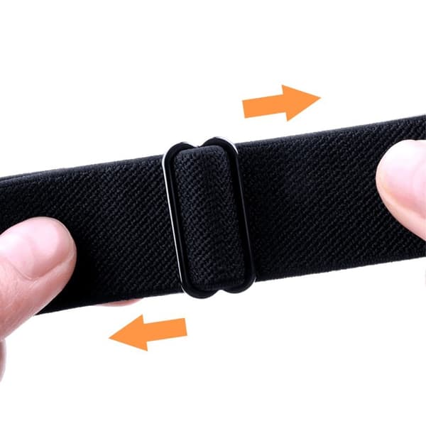Huawei Band 8 elastisk bohemsk nylonrem - Lilla