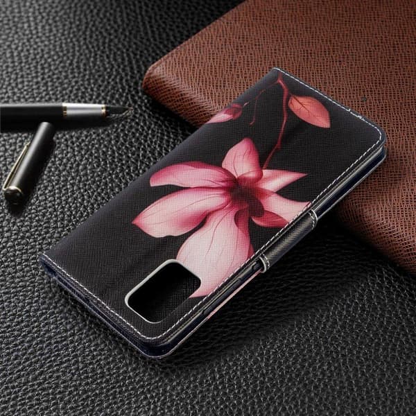 Wonderland Samsung Galaxy A51 flip case - Blomster