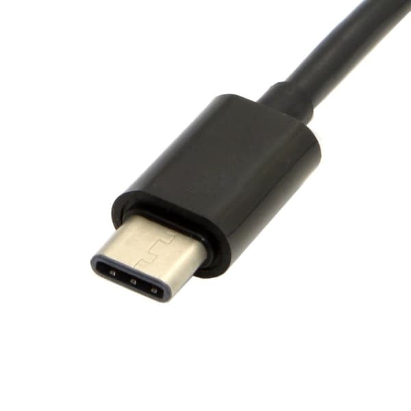 USB 3.1 Tyyppi-C - USB 2.0 Naaras OTG Datakaapeli - Musta