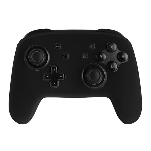 Nintendo Switch Pro Controller Silicone Case Anti Drop Handheld Game Console Shockproof Protective Cover - Black