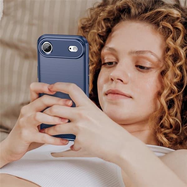 Carbon Flex iPhone Air cover - Blå