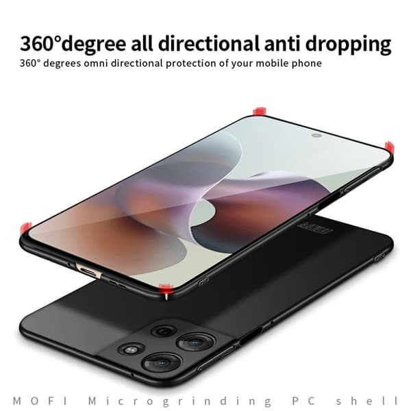 MOFI Motorola Edge 70 slim shield kotelot - Punainen